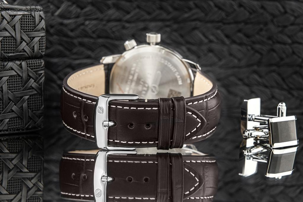 Herrenuhr ZEPPELIN LZ127 Graf Zeppelin Dual Time 7644-5 + BOX