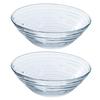 Toyo Sasaki Glass Minamo Large Bowl Set of Made In Dishwasher Noodle Large Round Glass 2, Japan, Safe, Plate, Plate, Plate, Plate, Tableware,