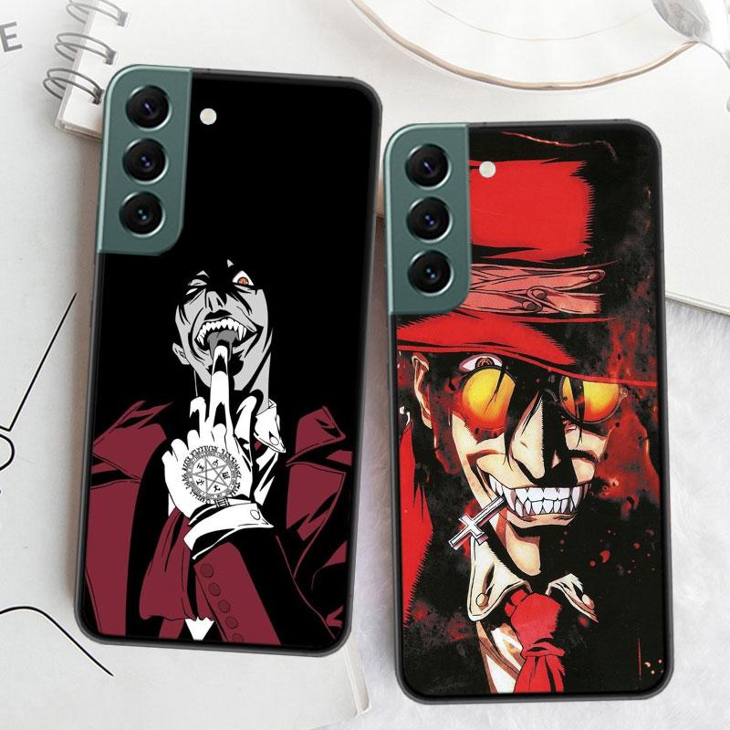 Alucard Helsing Phone Case For Samsung Galaxy S22 S25 Ultra S21 S10 Plus S26 Edge S20 S23 S24 FE Cover Silicone Soft TPU Cle