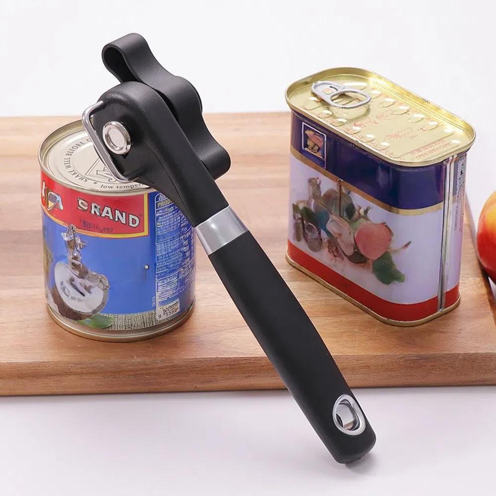 Safety Can Opener Hand-actuated Bottle Opener New Manual Opener  For Cans' Lid