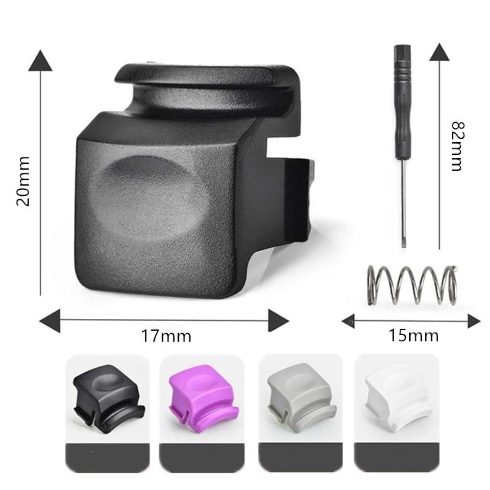 2Pcs with Springs Replacement Button Tiny Screw Driver Plastic Water Bottle Lid Switch Top Cap Top Cap Seal Stopper