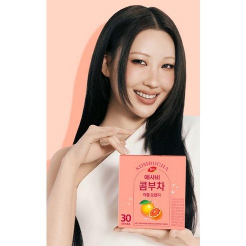 Dongsuh Apple Cider Vinegar Kombucha Grapefruit Orange 5g X 30 Sticks