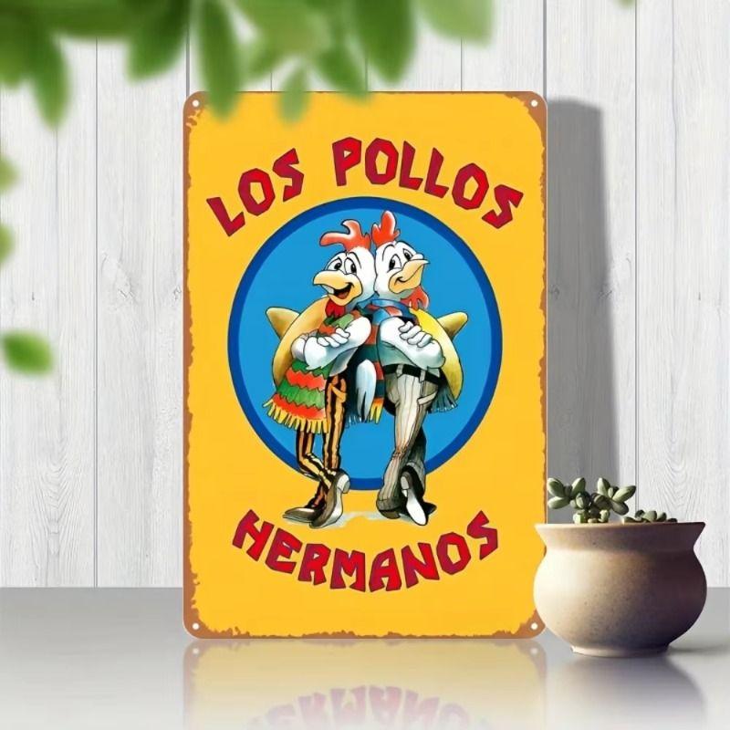 Metal Wall Art Decorative Sign Hanging Home Decor 20x30cm