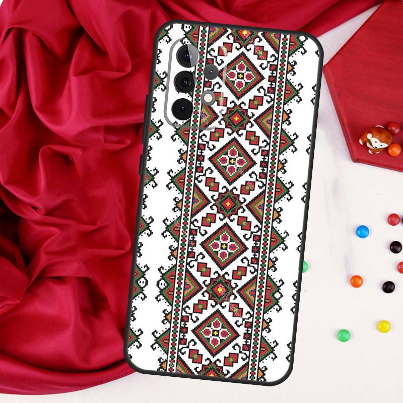 Ukraine Ukrainian Embroidery For Samsung Galaxy A26 A05 A06 A16 A54 A34 A14 A22 A32 A52 A55 A35 A15 A53 A13 A56 A36 Case