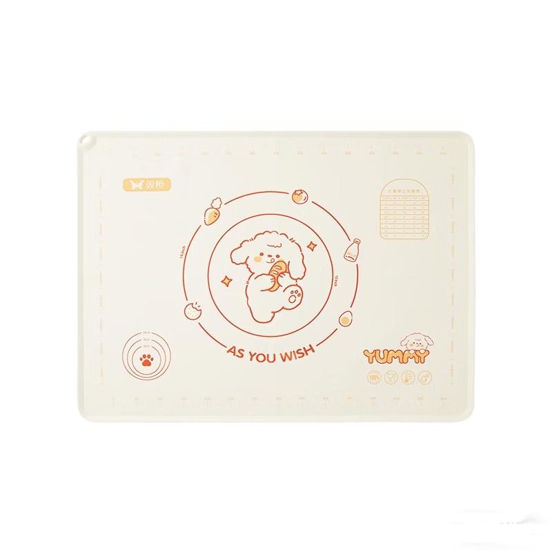 Suncha Food-Grade Silicone Dough Mat 4-Piece Set