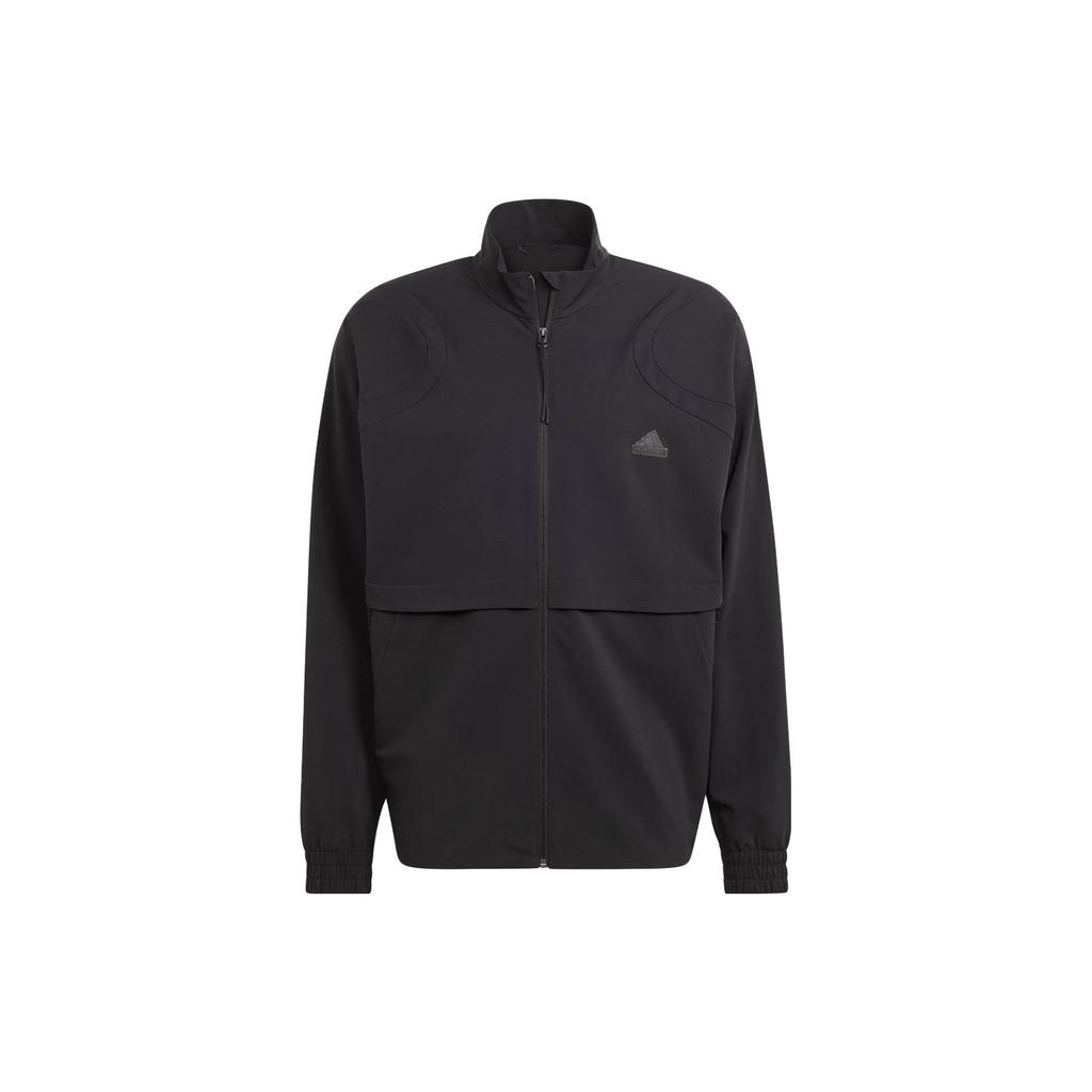 Adidas CITY ESCAPE Jackets Men's Black Stand Collar Moderate Other IA3085