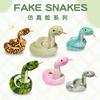 Non-Toxic 120/180Cm Kawaii Cartoon Strip Simulation Snake Plush Doll Colorful Boa Snake Plush Toy Home Decoration Gift For Children And Children
