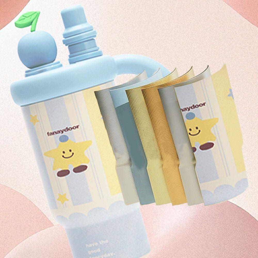 Leak-proof Coffee Cup Stainless Steel Thermal Coffee Mug Fashion Insulated Water Bottle  Travel
