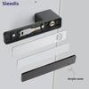 Minimalist Silent Magnetic Door Lock for Bedroom, Indoor Wooden Doors, and Bathroom