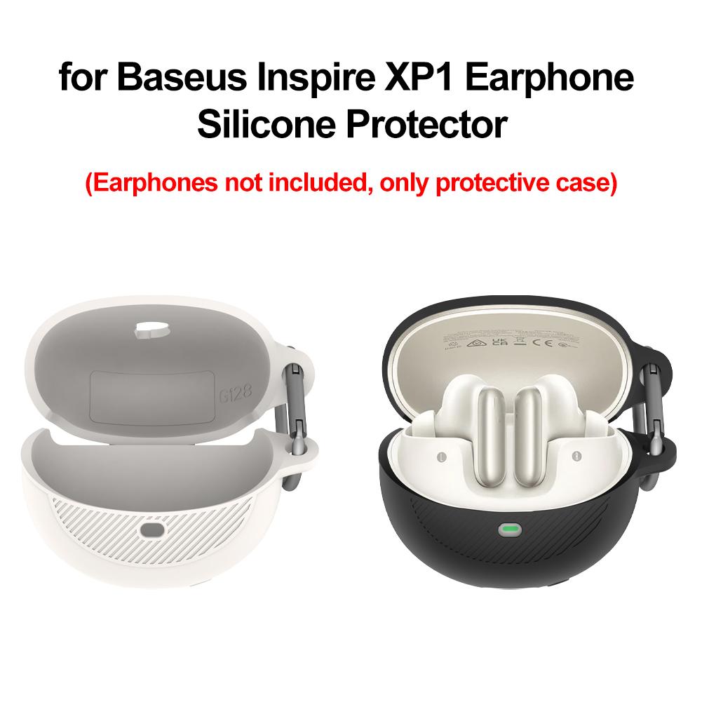 For Baseus Inspire XP1 Earphone Silicone Protector Case Dustproof Shell Waterproof & Shockproof Protective Cover