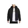 Nike Kapuzenjacke Bequem Einfarbig Herrenjacke Schwarz FZ1033-010
