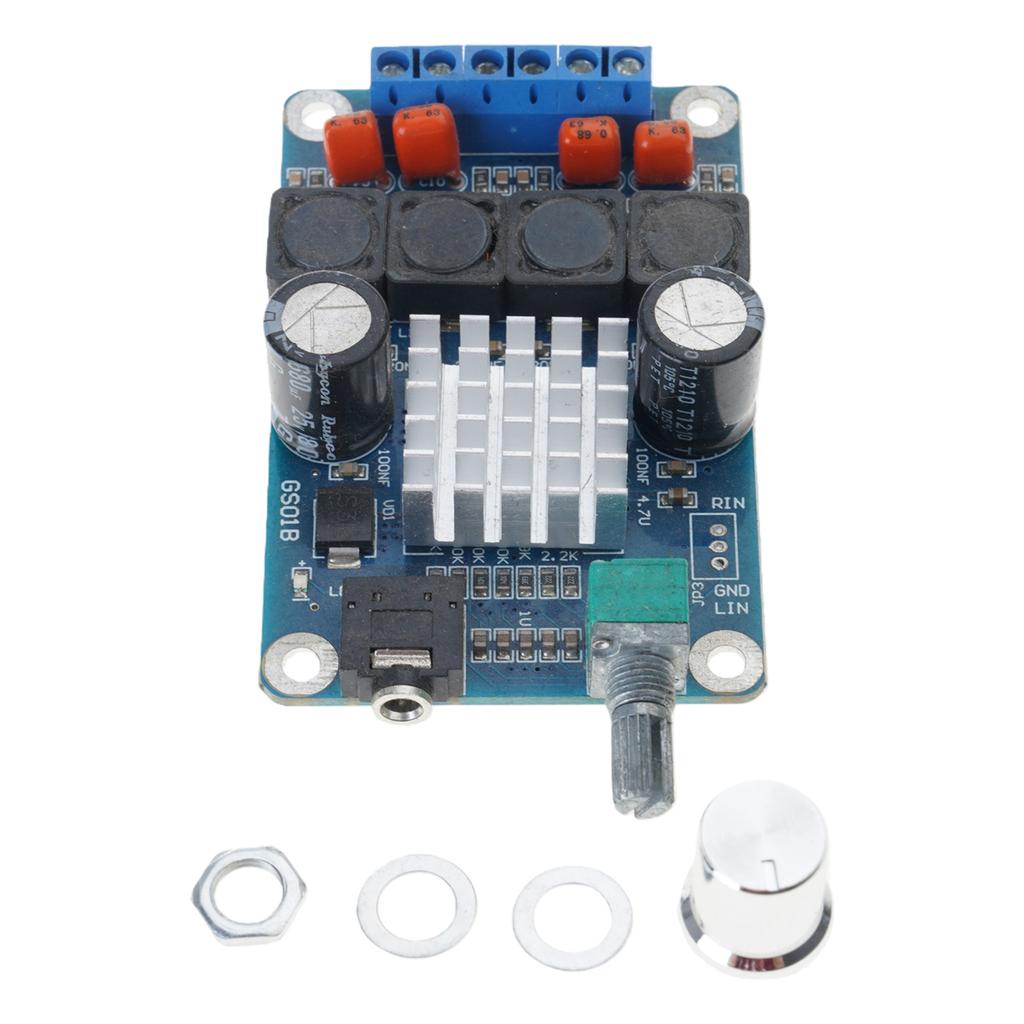 12V-24V 50Wx2 Digitaler Sound-Leistungsverstärkerplatine Zweikanal Stereo-Leistungs-Subwoofer-Platine für Heimkino-Projekt