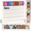 4pcs Strawberry Boxes Macaron Boxes Chocolate Truffle Boxes Cookies Boxes Bakery Boxes with Full Clear Window Mini Cupcakes Boxes Gift Box