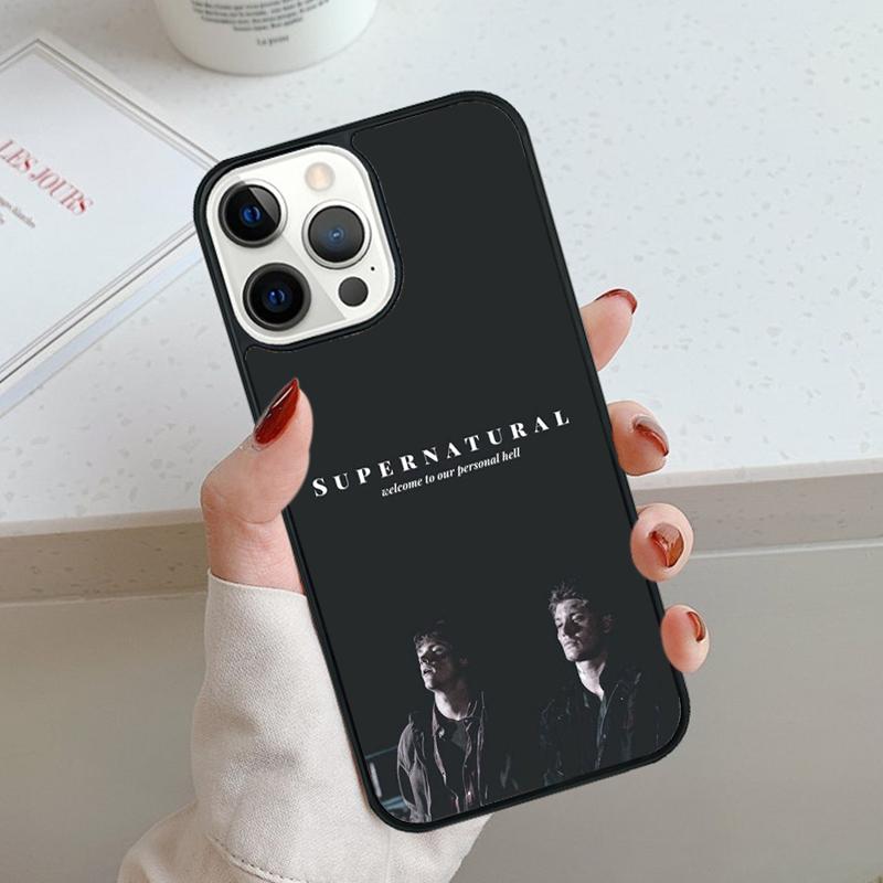 Supernatural Novelty Phone Case For iPhone 17 Air 11 12 13 14 15 16 Pro Max Cover For iPhone 17 Air Max 5 Plus Coque Shell