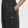 Nike Knitted Sports Pants Unisex Bottoms Black White FZ5554010