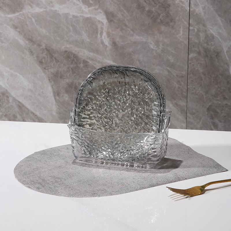 Elegant Plastic Bone Plate for Snacks and Fruit