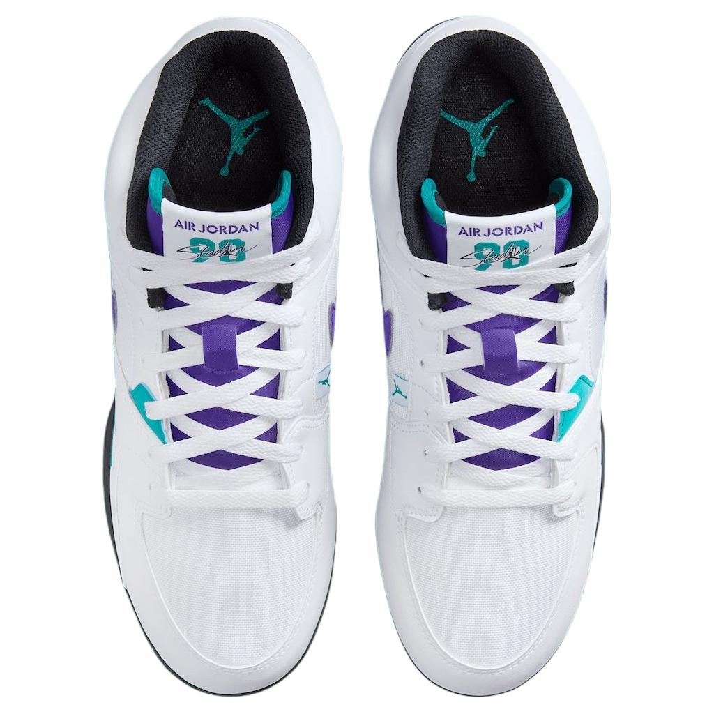 Air Jordan Stadium 90 Cleat Grape Unisex Sneakers White New-Emerald Black HQ0210-105