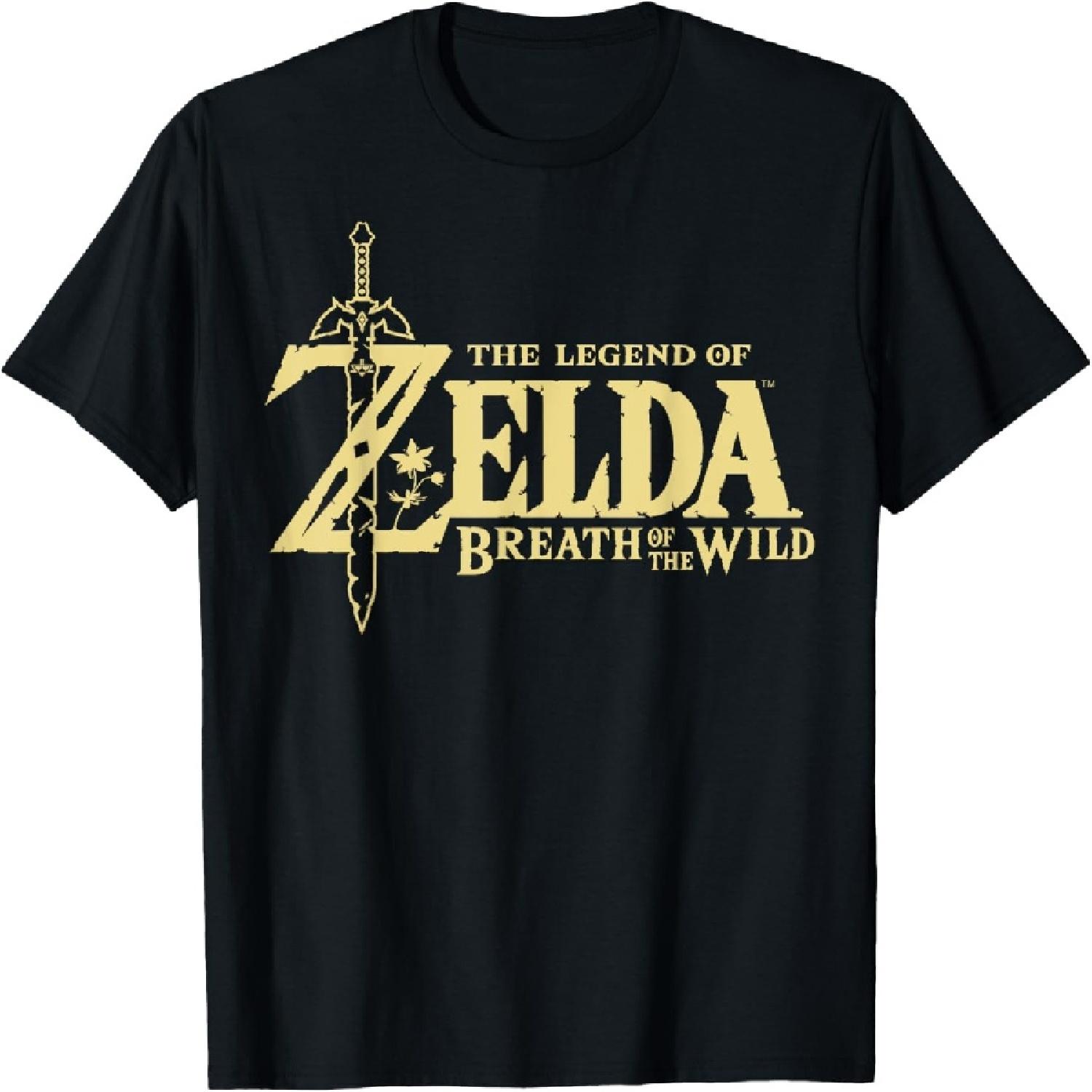 Футболка с логотипом The Legend Of Zelda Breath Of The Wild XXXXXL разноцветный