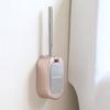 Stainless Steel Toilet Brush Home Wall-mounted Bathroom Toilet Brush Holder Set Clean Tool