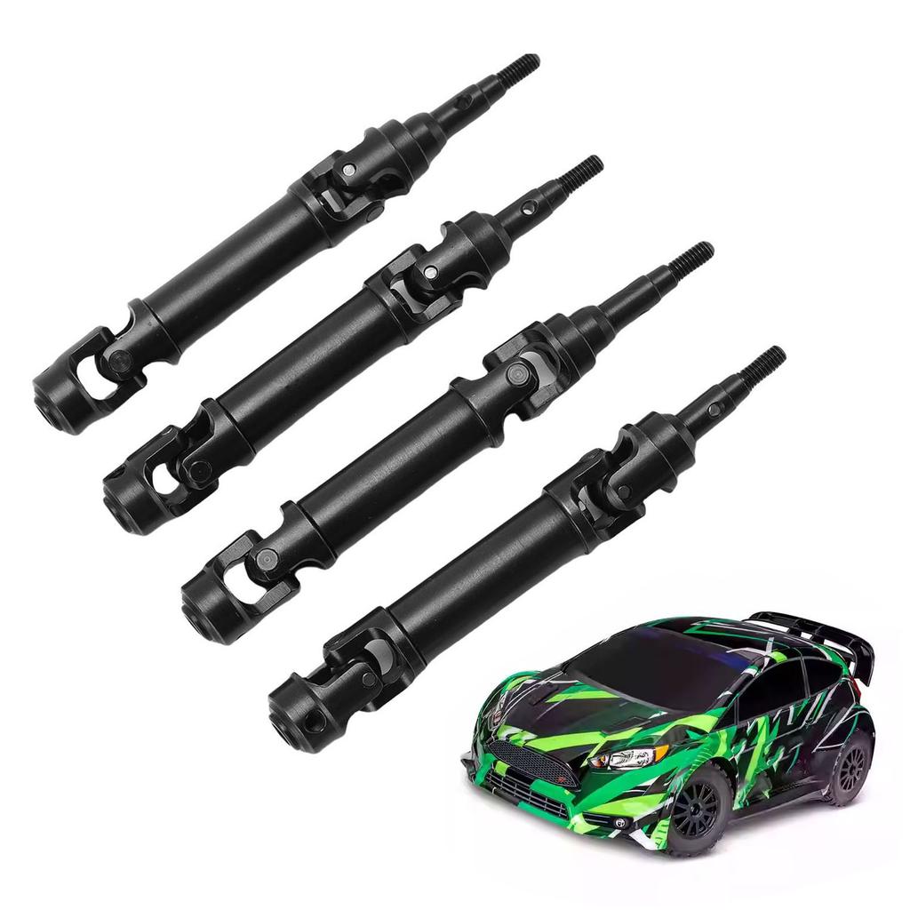 Front Rr CVD Drive Shafts Set Strong Structure Metal Replacement for   ST   1/10 4X4 Brushless Rc Car