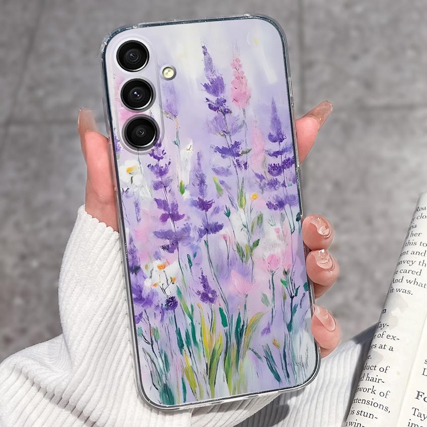 Casing For Samsung A16 A17 A15 A14 A13 A12 A10 A26 A25 A24 A23 A22 Phone Cover Cute Penguin Pattern Transparent Silicone Shell For Samsung Bumper Case