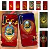 Yinuoda USSR Flag Soviet Union Phone Case for Redmi Note 8 7 9 4 6 Pro Max T X 5A 3 10 Lite Pro