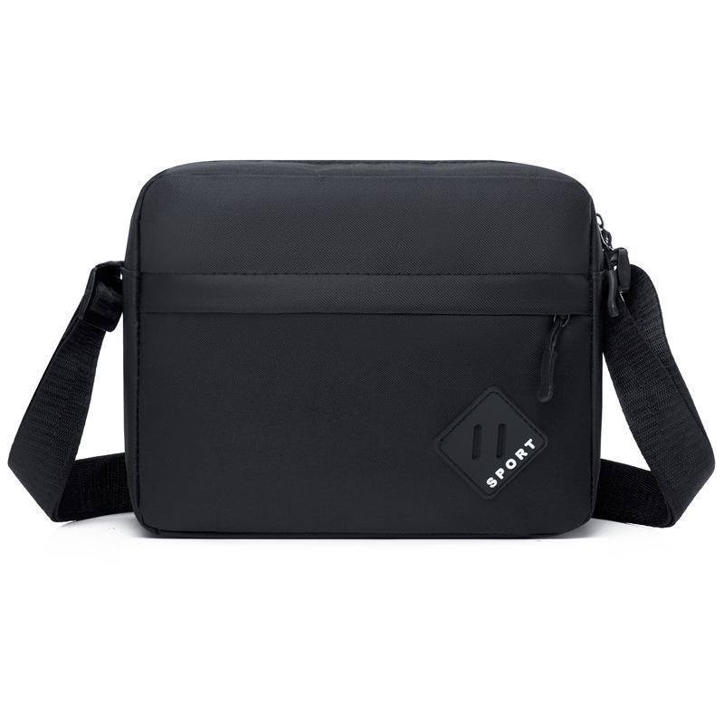 New Lightweight Oxford Cloth Messenger Bag Men's Fashion Simple Shoulder Bag Business Commuting Casual Men's Bag.