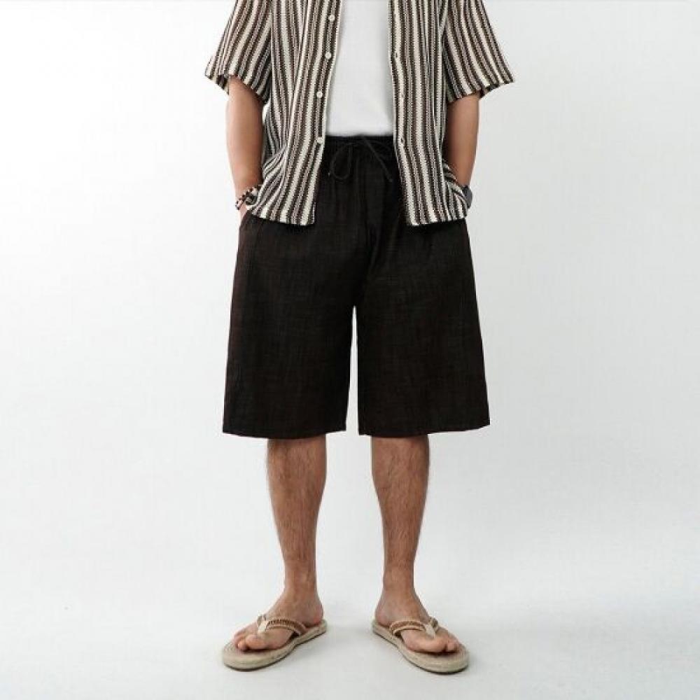 Onl Men S Linen Denim Bermuda ShortS 7 8 Onl 1+1