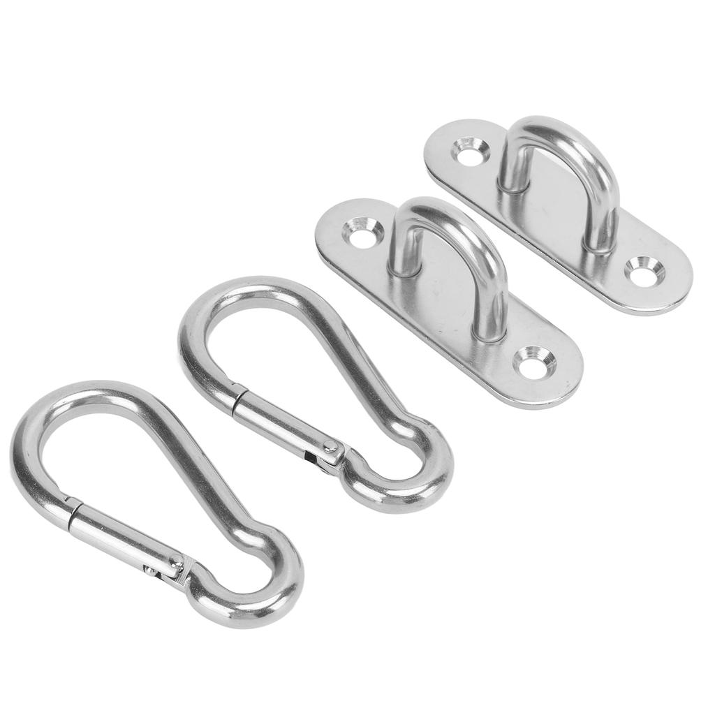 Hammock Chair Hanging Kit Stainless Steel Swing Ceiling Mount Hangers Set for Yoga Hammock Chair Sandbag