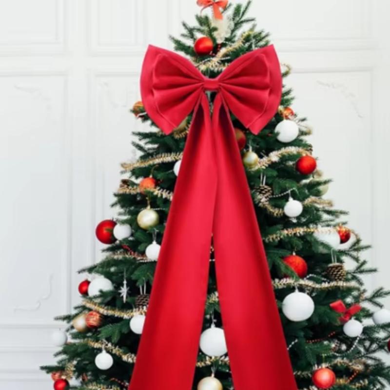 Giant 190cm Satin Ribbon Bow Decorations Extra Large Pink Red Bow for Christmas Wedding Big Bow for Room Wall Party Home Decor