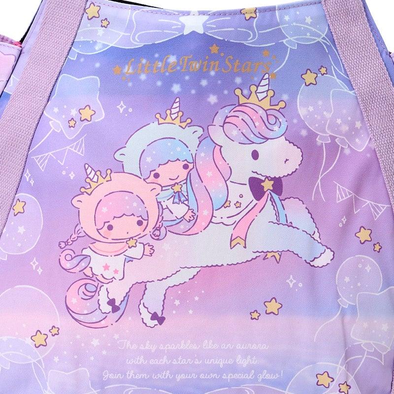 Sanrio Little Twin Stars Printed Tote Bag NEW Sanrio Characters