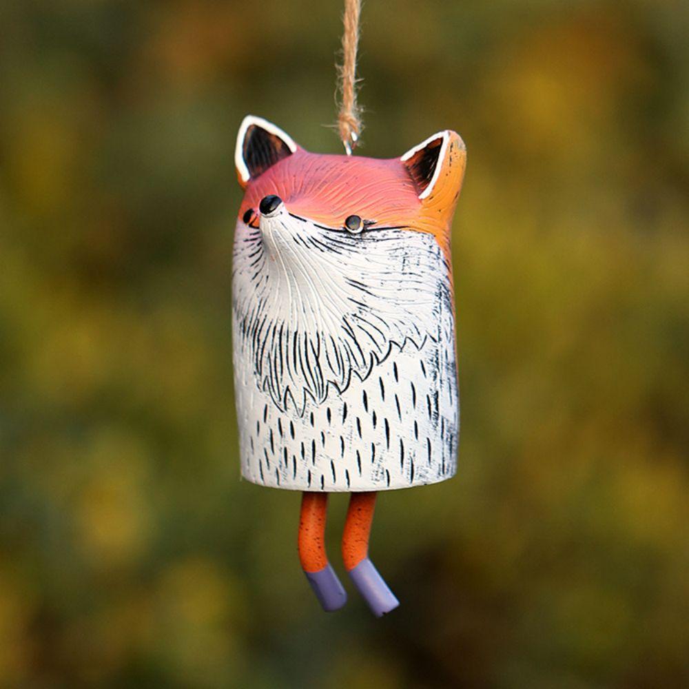 Resin cute pet wind chime rural garden resin animal wind chime craftsmanship pendant home decoration festival gift