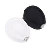 Vintage Rhinestone Hard Top Flat Fedoras Hats French Cashmere Wool Hat Casual Flight Attendant Hat Party Dress Pillbox Hat