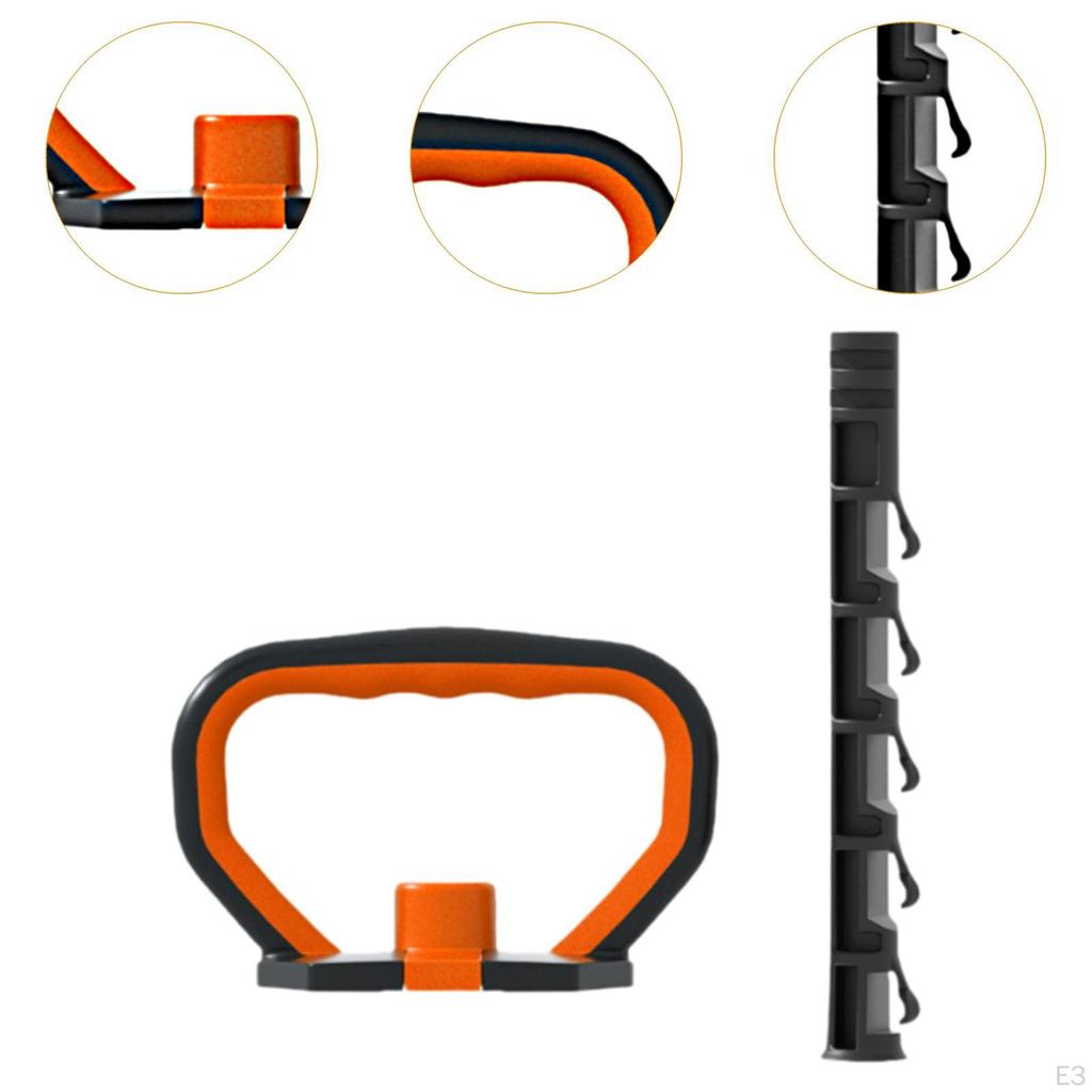 Mâner reglabil cu Kettlebell Grip pentru gantere Kettle Bell Antrenament de forță pentru interior