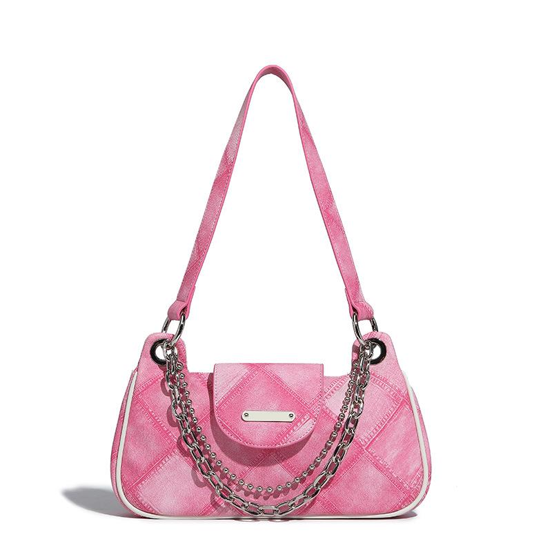 High-Quality Niche Bag for Women 2023 New Trendy Versatile Ins Crossbody Bag Internet Celebrity Single Shoulder Underarm Small Square Bag