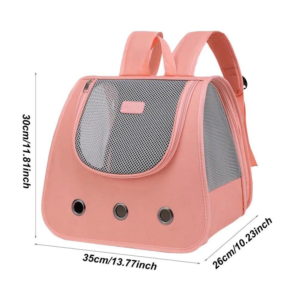 Breathable Cat Carrier Bag Large Capacity Pet Dog Backpack Cat Backpack Bag  Outdoor Travel
