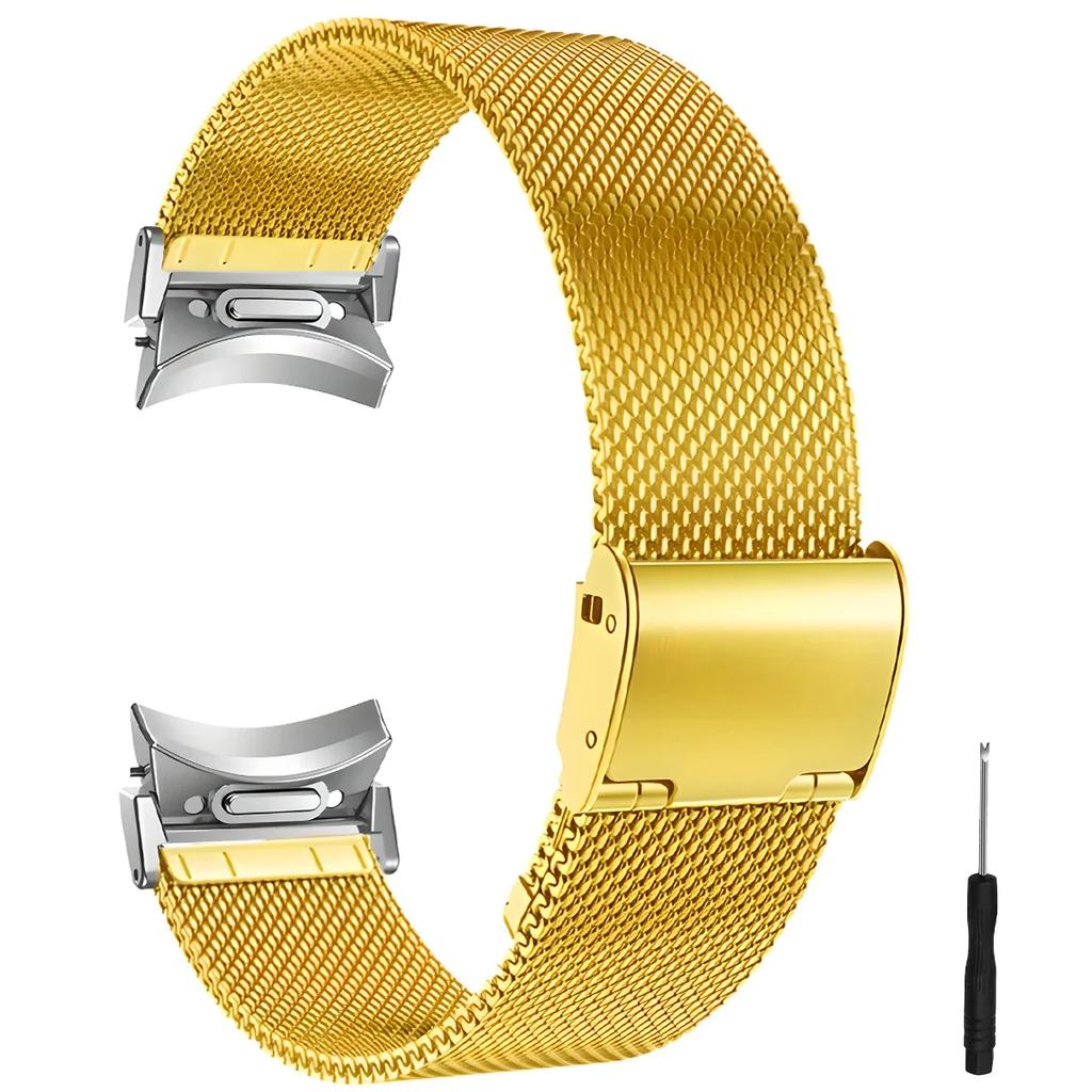 Edelstahlarmband ohne Lücken für Samsung Galaxy Watch 4 5 6 7 40 44mm 6 4 Classic 43mm 47mm Metallarmband für Galaxy 5Pro