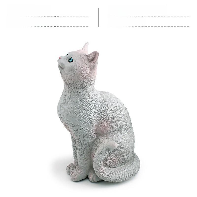 Childrens Pvc Cat Decor Figurine With Static Design For Kids Room And Collectible Display