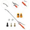 Sprayer Wand for Garden Hose 1/2" 3/8" Quick Connector Yard Adjustable Nozzle Car Cleaning