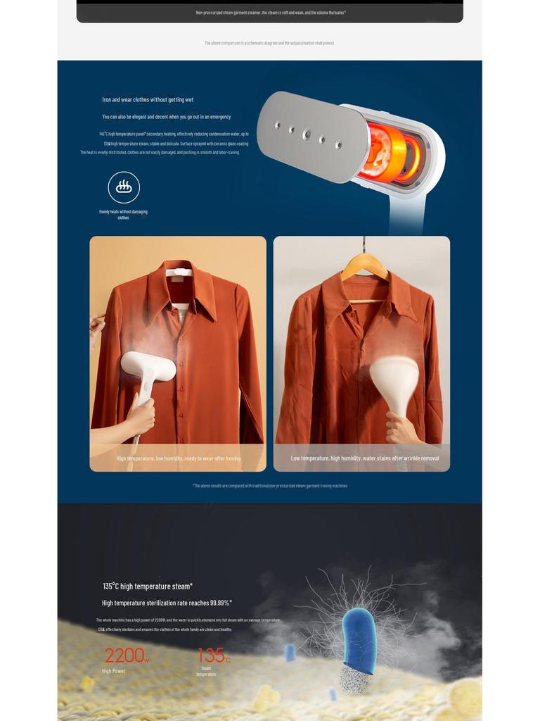 Xiaomi Mijia Supercharged Handheld Steam Iron