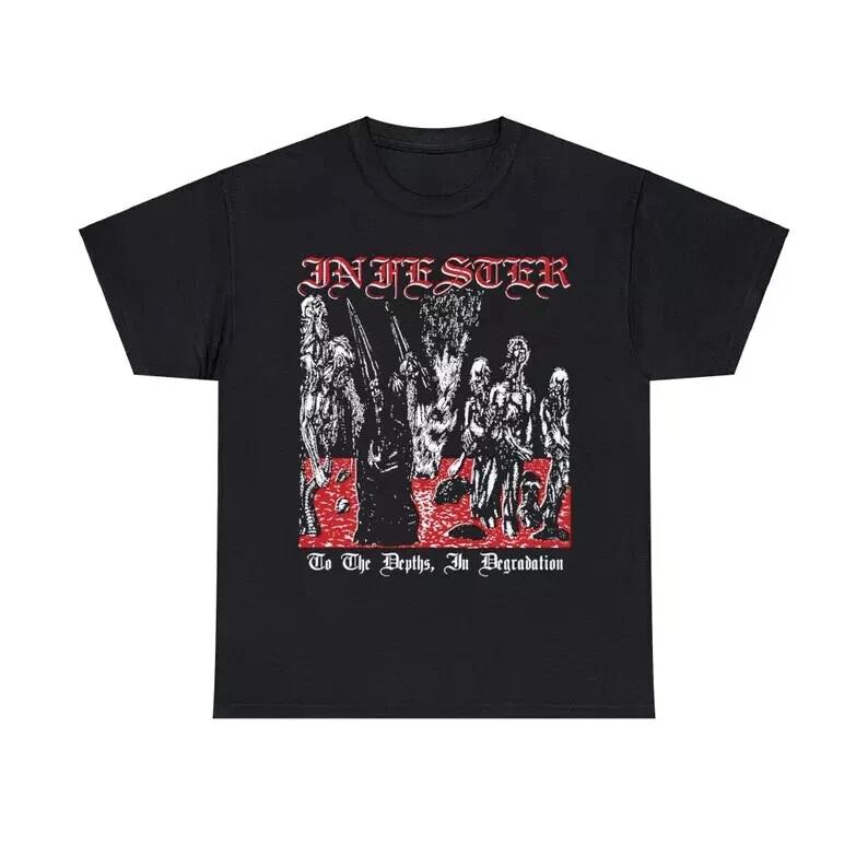 Infester Death Metal T Shirt Vintage Devourment Gorguts Lividity Gorgasm Autopsy M