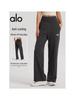 Alo Women's High-Waisted Wide-Leg Yoga Pants with Pockets