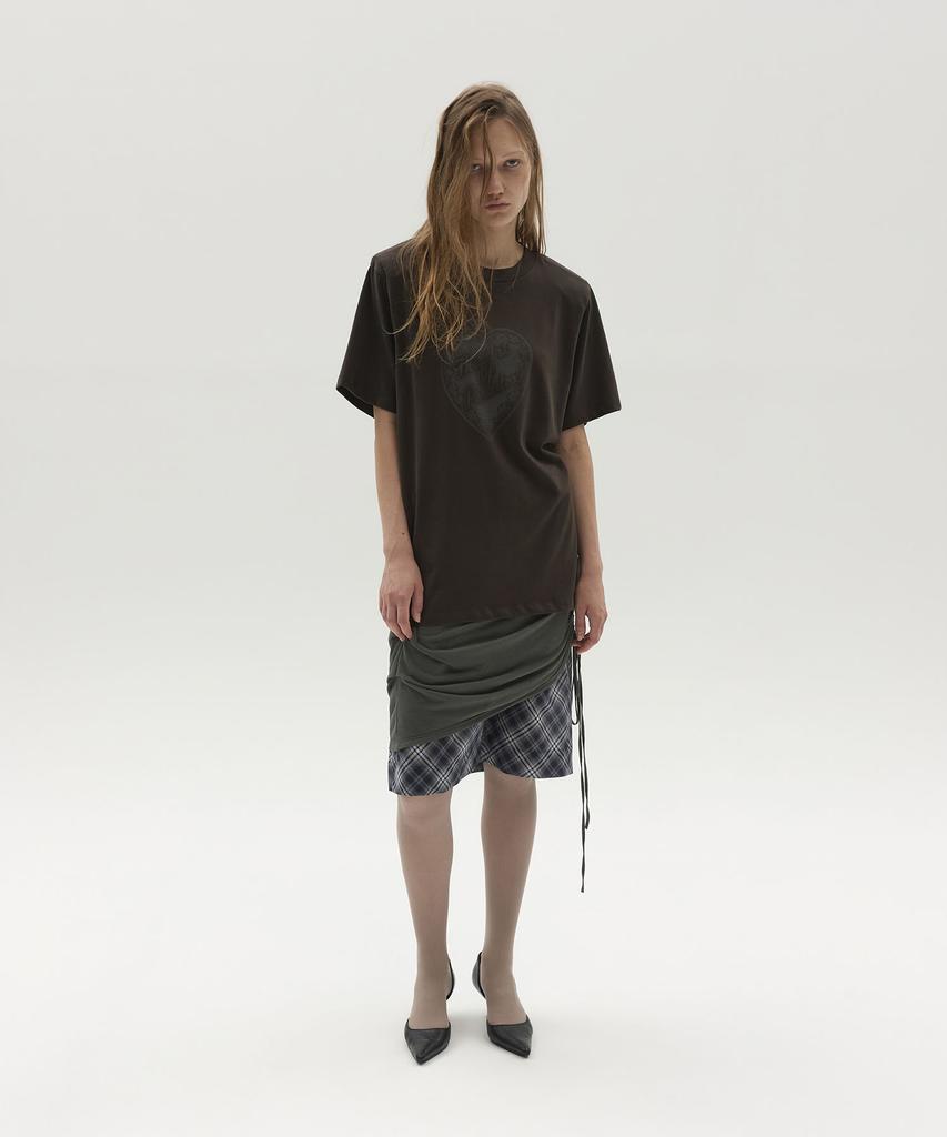LCDC™ Detachable Pad Printed Tee (Brown)
