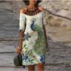 QICED Fashion Summer Spring 1/2 Sleeves Casual Dresses
