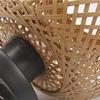 Retro Led Bamboo Woven Ceiling Lamp Corridor Aisle Living Room Ceiling Light E27 Woven Lamps Decorative Fixtures