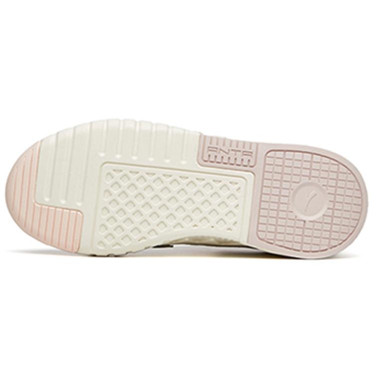 Anta Life Collection Low top Skateboard Shoes Women's White Gray 922138051-3