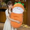 Große Größe Cartoon Karotte Hase Plüsch Überwurf Kissen Spielzeug Niedlich Taiyaki Katze Plüschtiere Puppe Weich Sofa Kissen Spielzeug Kawaii Raumdekoration