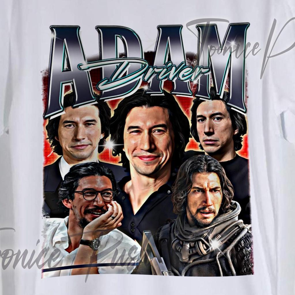 Adam driver shirt, Vintage style graphic design T shirt and sweaT shirt