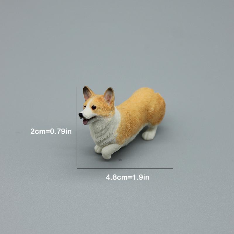 Προσομοίωση Σκύλου Corgi Διακόσμηση Ταμπλό Αυτοκινήτου Χαριτωμένο Σκυλάκι Διακοσμητικό Ταμπλό Αυτοκινήτου Ρητίνη Φιγούρα Σκύλου Διακόσμηση Σπιτιού Γραφείου
