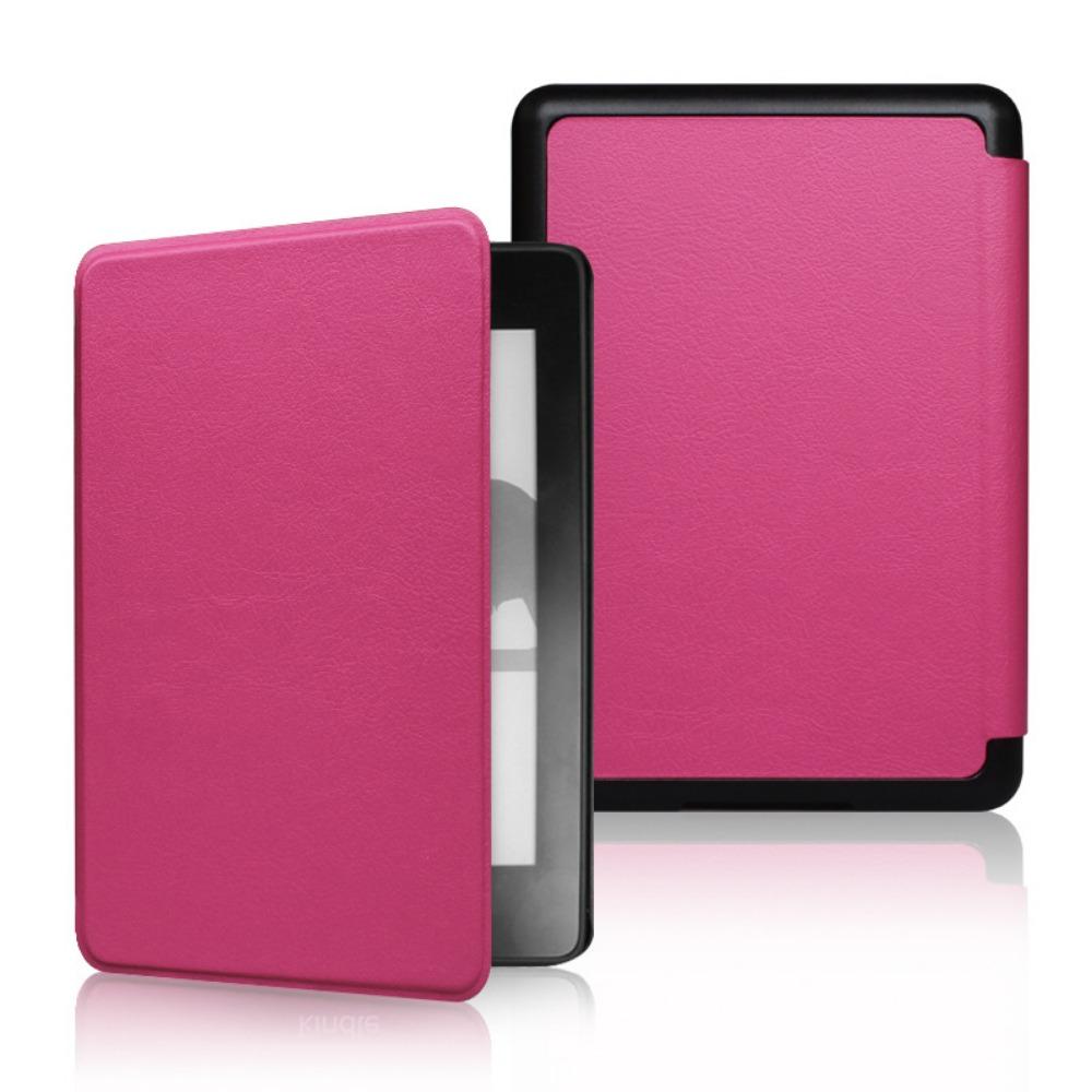 

Ультратонкий чехол для нового Kindle 2024 KPW6543 легкий защитный чехол 658 1499 кожа 2019 Youth Edition Custer розы красного